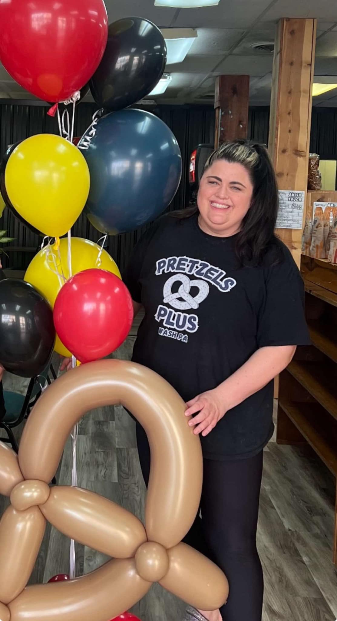 Anastasia Barr-Whiteman owner of Pretzels Plus in Wash Pa