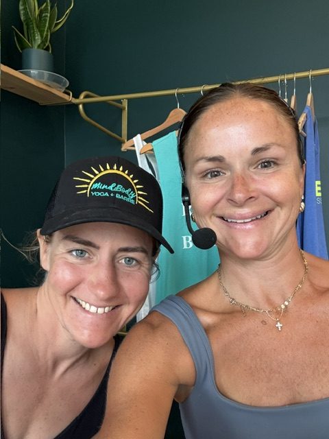 Leslie Coffman and Danielle Palmieri of MindBody Yoga + Barre